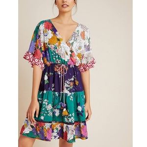 Anthropologie Floral dress